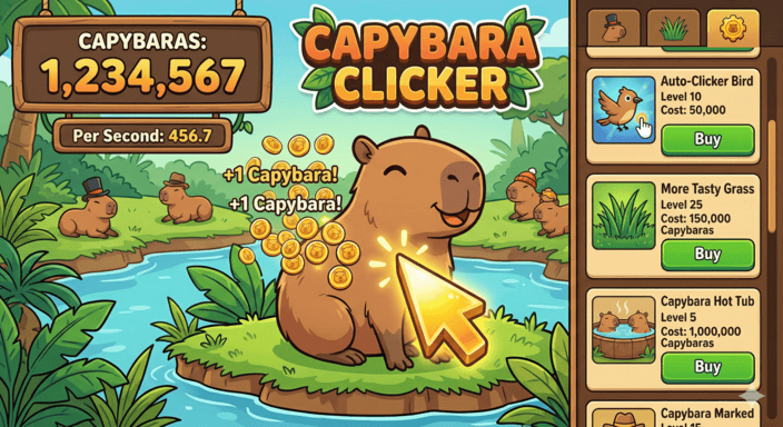 Capybara Clicker